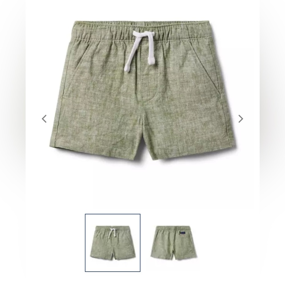 Jani and Jack boy olive green short